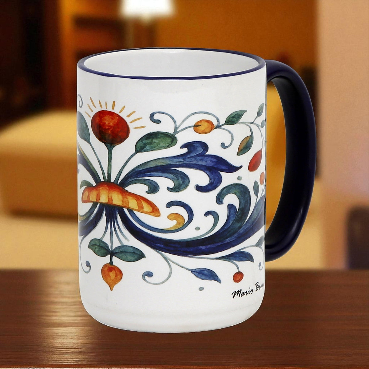 SUBLIMART: The Ricco Italia 15 Oz Coffee Mug by Mario Bruno Design