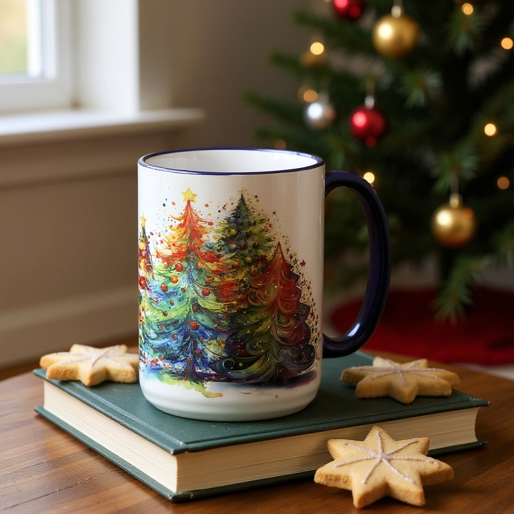 SUBLIMART: Magical 15 oz porcelain Christmas mug