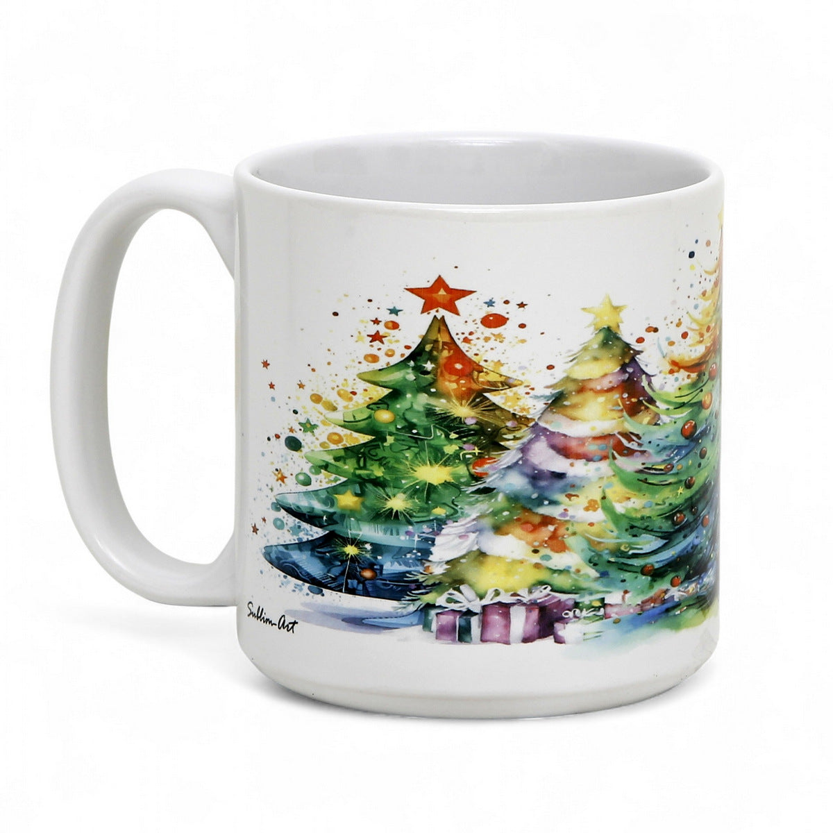 SUBLIMART: Designer Christmas Ceramic Large Jumbo Mug - (20 Oz)