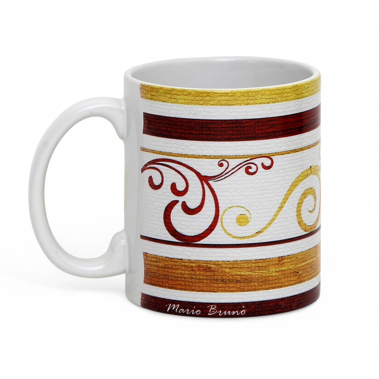 SUBLIMART: Ricco Italia Mug White Handle - by Mario Bruno (Design 6405)-