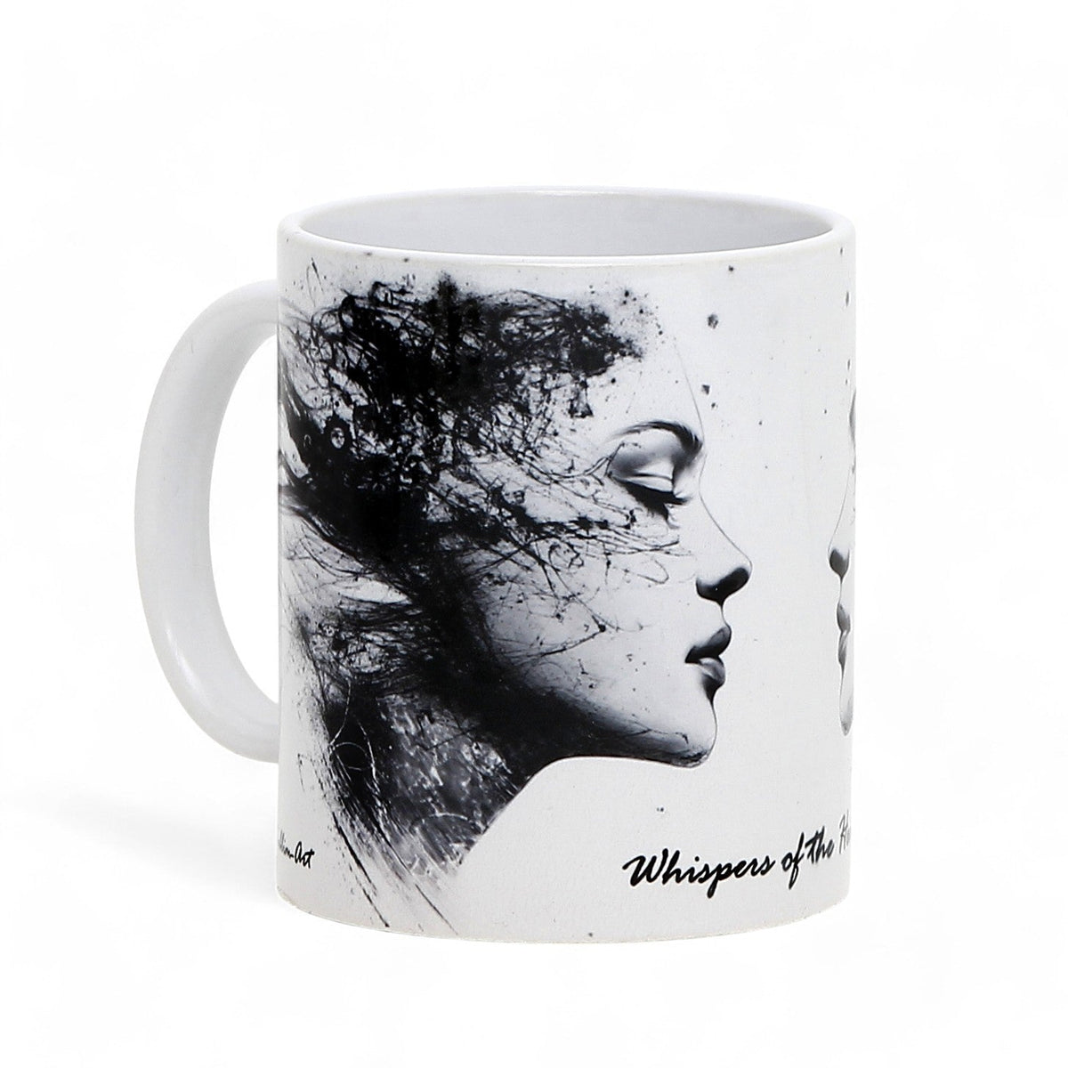 SUBLIMART: PASSIONE Ceramic Mug – "Whispers of the Heart"
