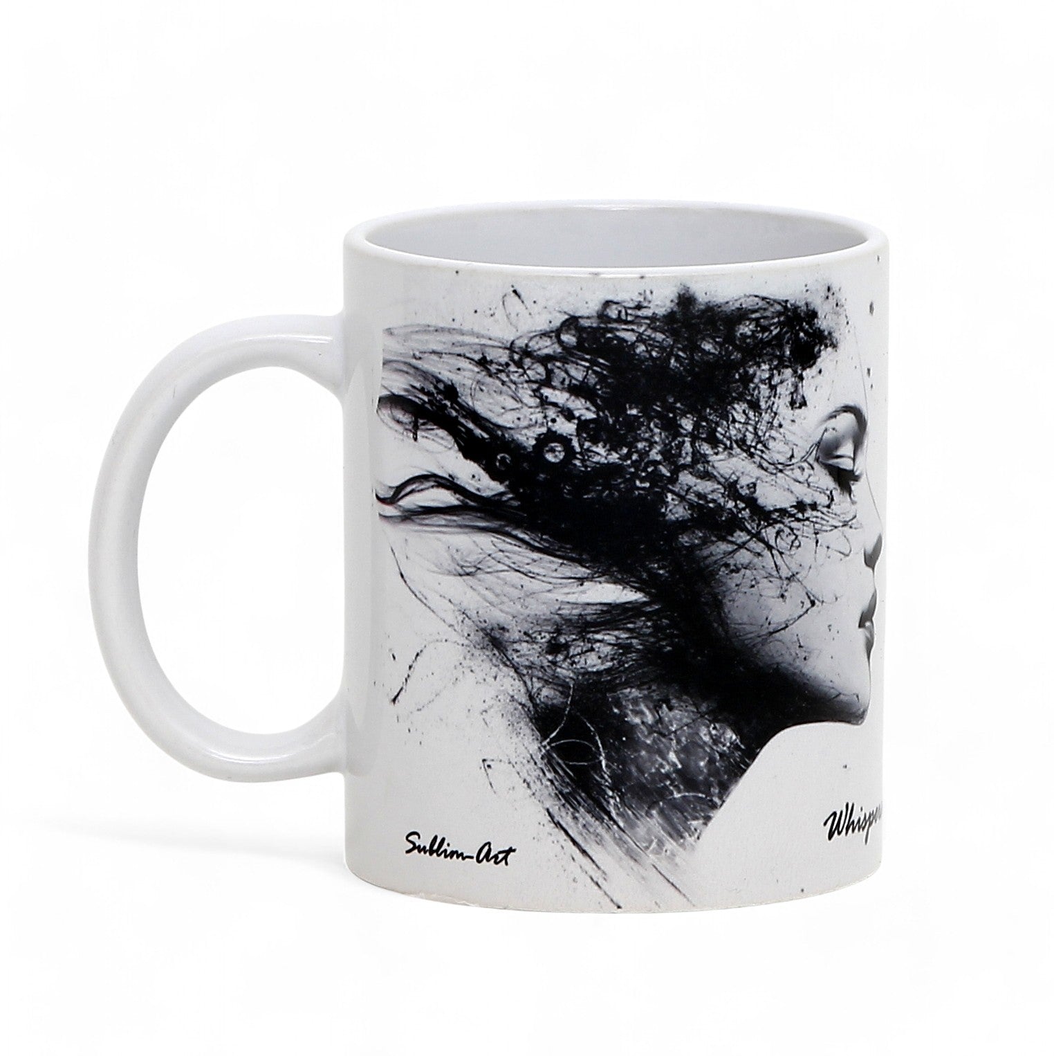 SUBLIMART: PASSIONE Ceramic Mug – "Whispers of the Heart"