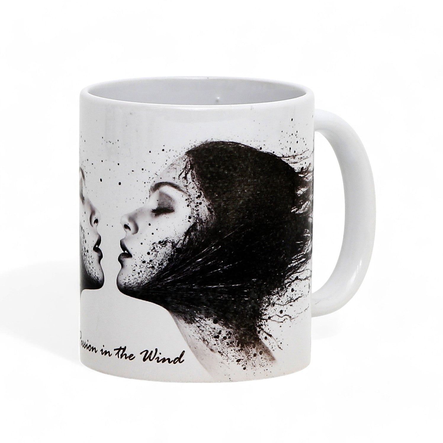 SUBLIMART: PASSIONE Ceramic Mug – "Passion in the Wind"