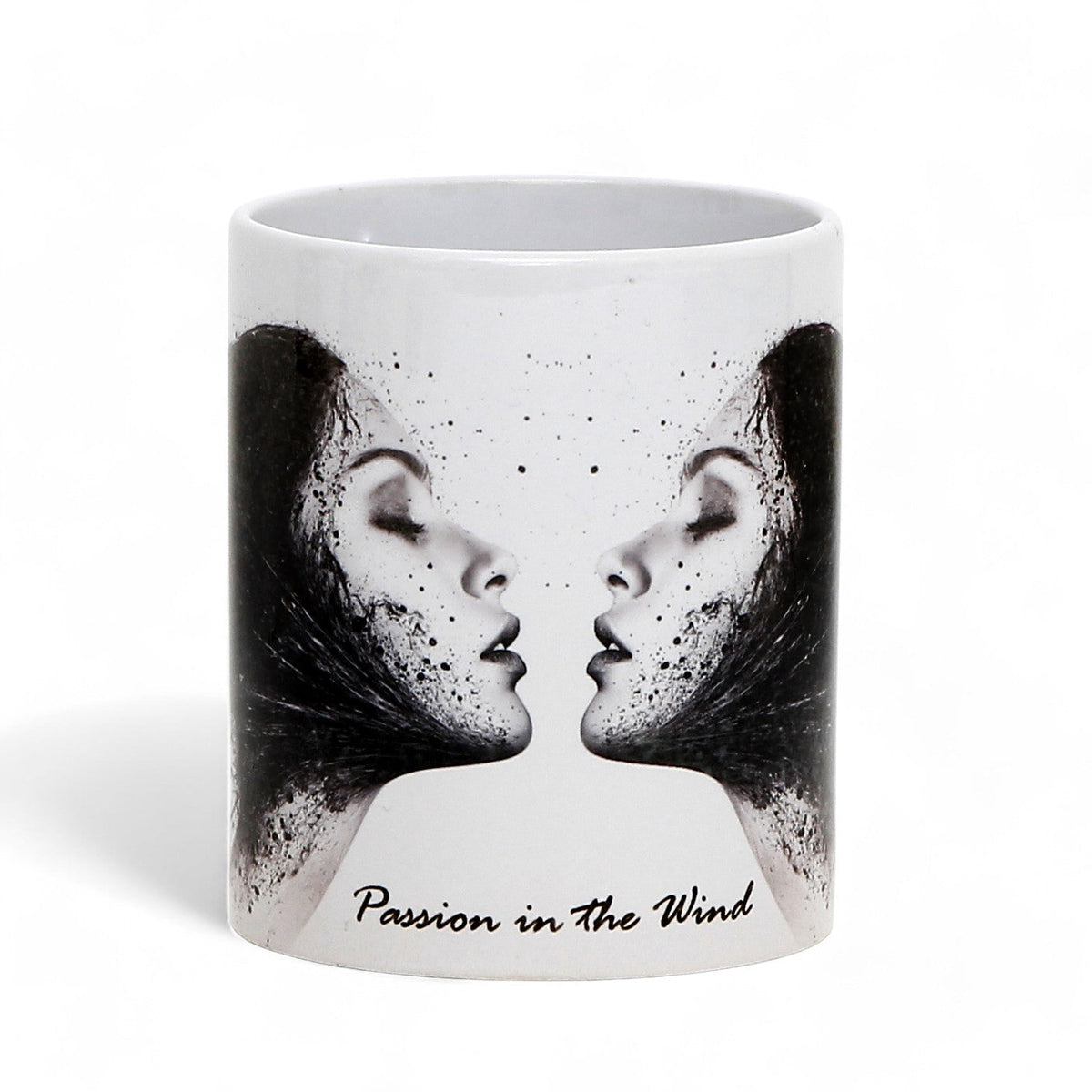 SUBLIMART: PASSIONE Ceramic Mug – "Passion in the Wind"