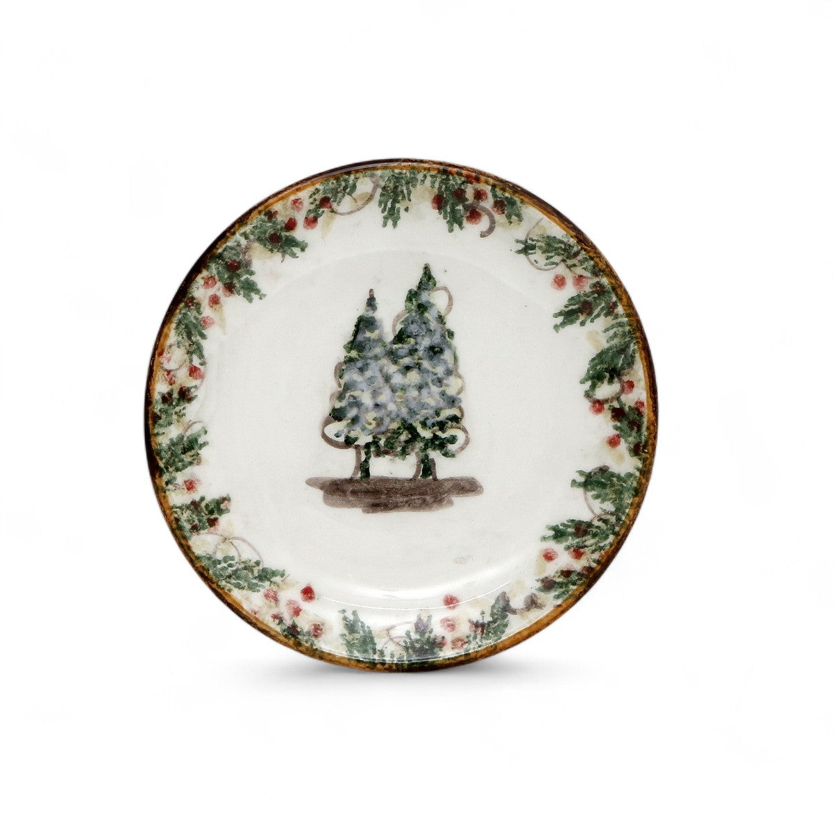 ARTE ITALICA: Natale Bread / Canapé Plate