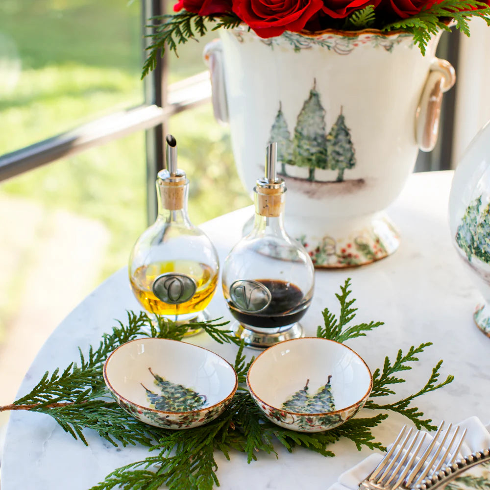 ARTE ITALICA: Natale Small Oval Bowl (Set of 2) [R]