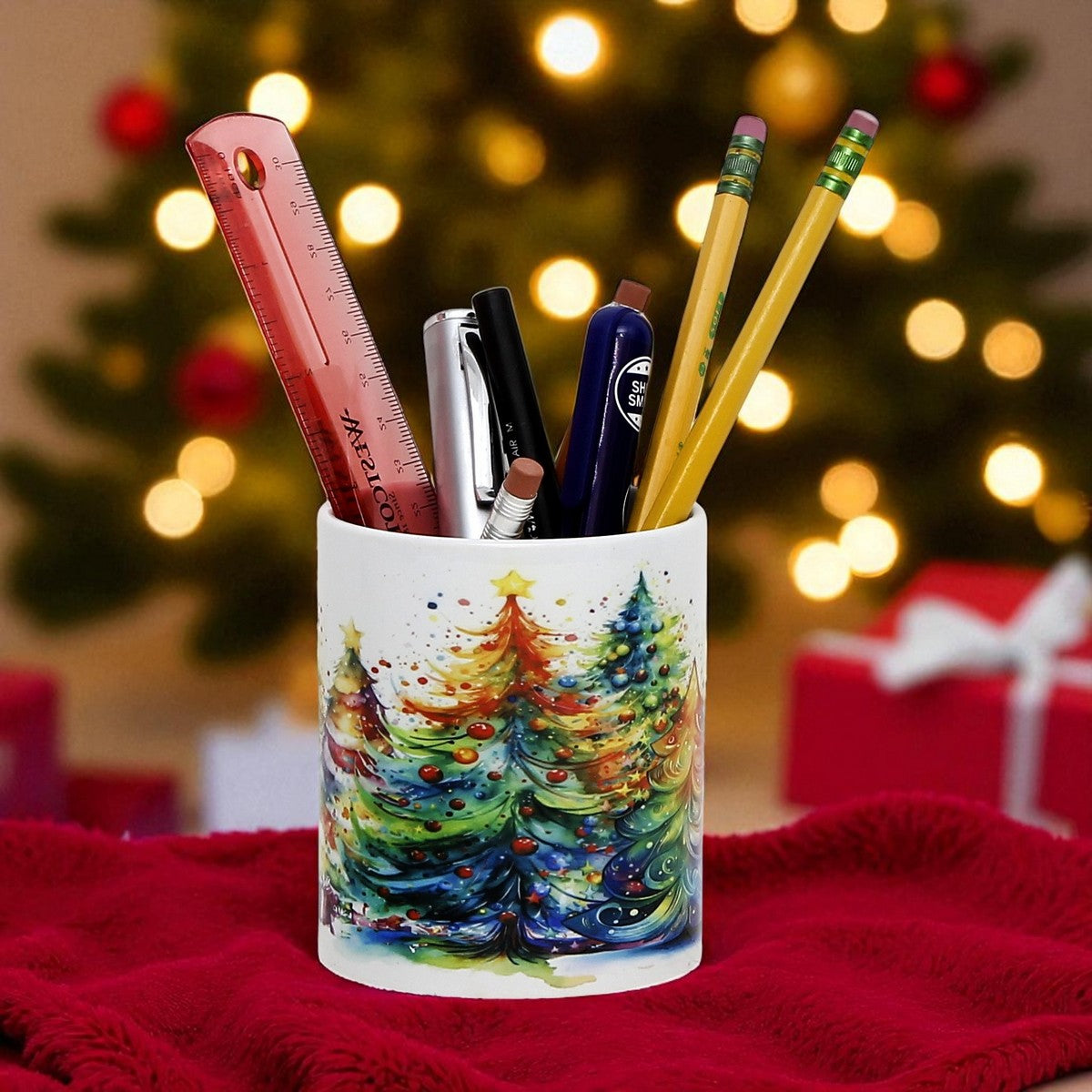 SUBLIMART: Multi-Use Tumbler in Christmas Tree Deluxe Design