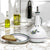 OLIVE: Olive Oil Bottle Dispenser Deluxe with Dipping Bowl Tray
