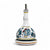 ORVIETO GREEN ROOSTER: Olive Oil Bottle Dispenser Deluxe with Dipping Bowl Tray