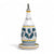 ORVIETO GREEN ROOSTER: Olive Oil Bottle Dispenser with Dipping Bowl/Tray