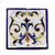 ANTICA DERUTA: Hand Painted Ceramic Authentic Deruta Tile Vecchia Deruta