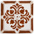 ANTICA DERUTA: Hand Painted Ceramic Authentic Deruta Tile