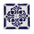 ANTICA DERUTA: Hand Painted Ceramic Authentic Deruta Tile