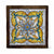 ANTICA DERUTA: Hand Painted Ceramic Deruta Wall Hung Tile 8" (PT/58)