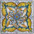 ANTICA DERUTA: Hand Painted Ceramic Deruta Wall Hung Tile 8" (PT/58)