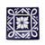 ANTICA DERUTA: Deluxe Hand Painted Ceramic Authentic Deruta Tile Blue