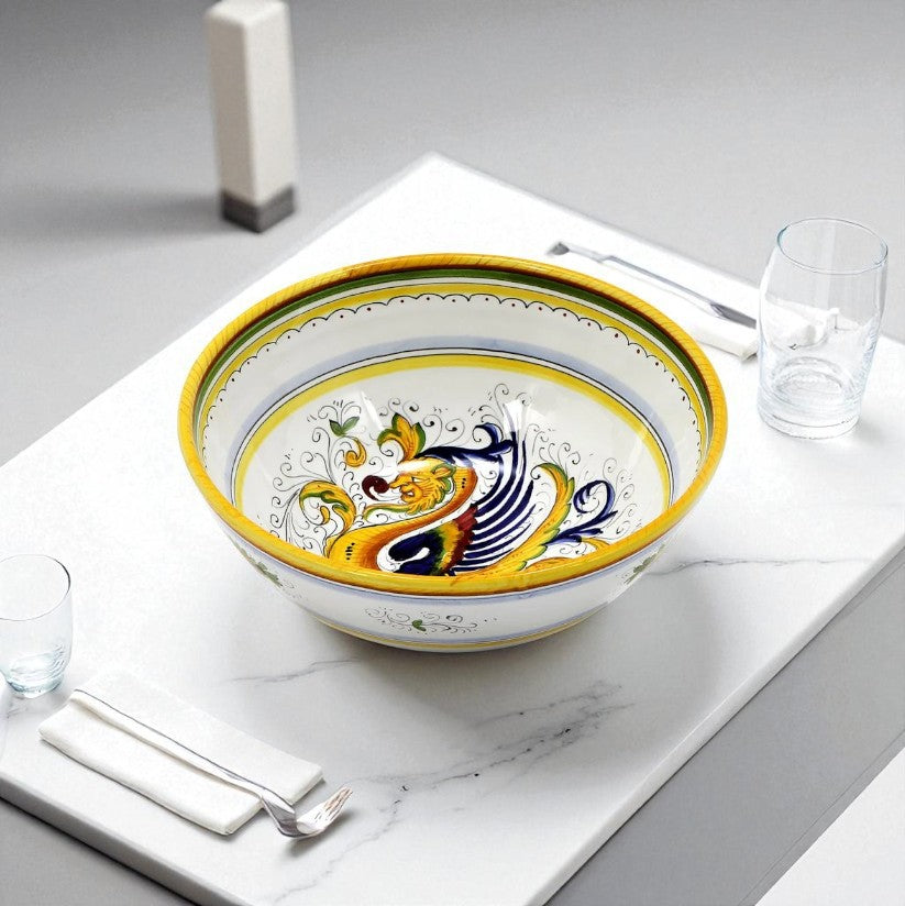 RAFFAELLESCO DELUXE: Salad Bowl (Medium) - artisticaitalian.com