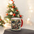 SUBLIMART: Christmas Boxed Bundle - 2 Mugs (Red+Green) + 1 Candle – Fluid Wave Design by RC Designs