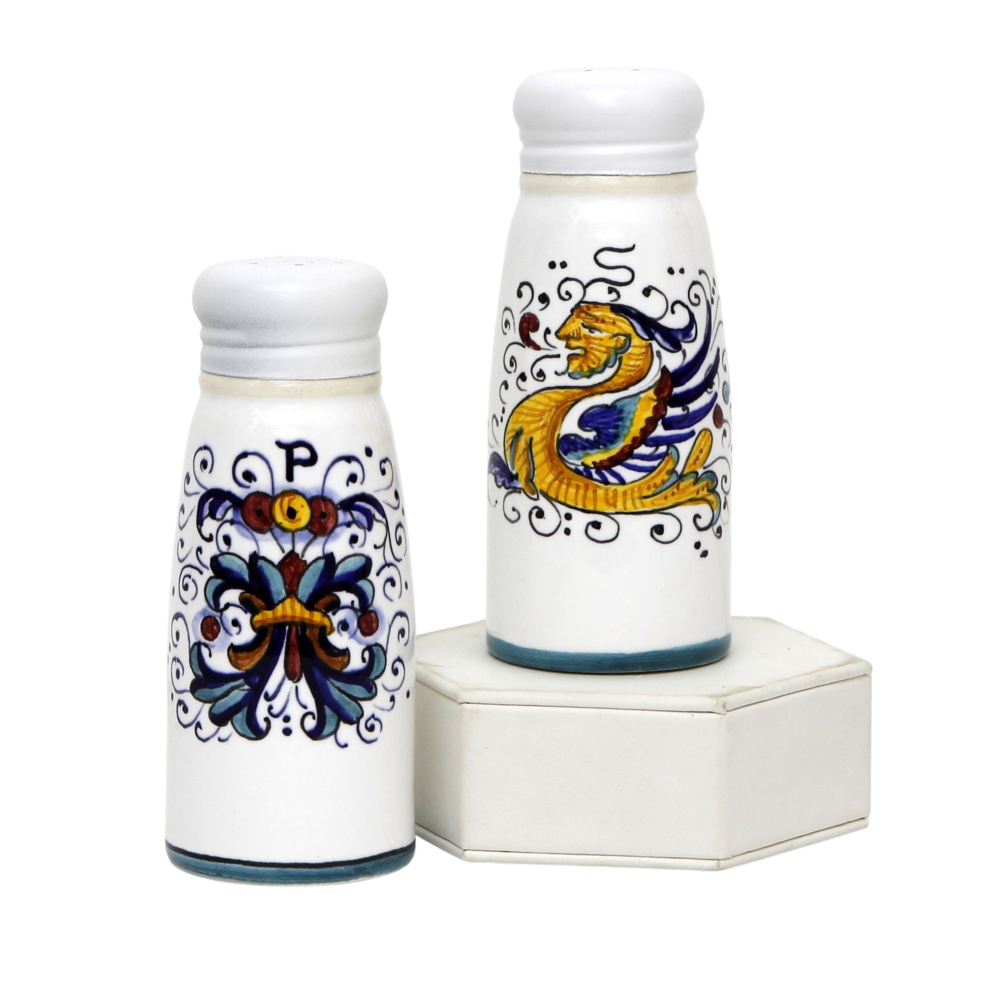 RICCO DERUTA + RAFFAELLESCO DELUXE: Salt and Pepper Shakers