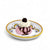 DERUTA PERUGINO: Outlet Special! Small Round Coupe Multipurpose Bowl