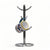 METAL STAND: Four Arms Mug Iron CHROME Stand Tree