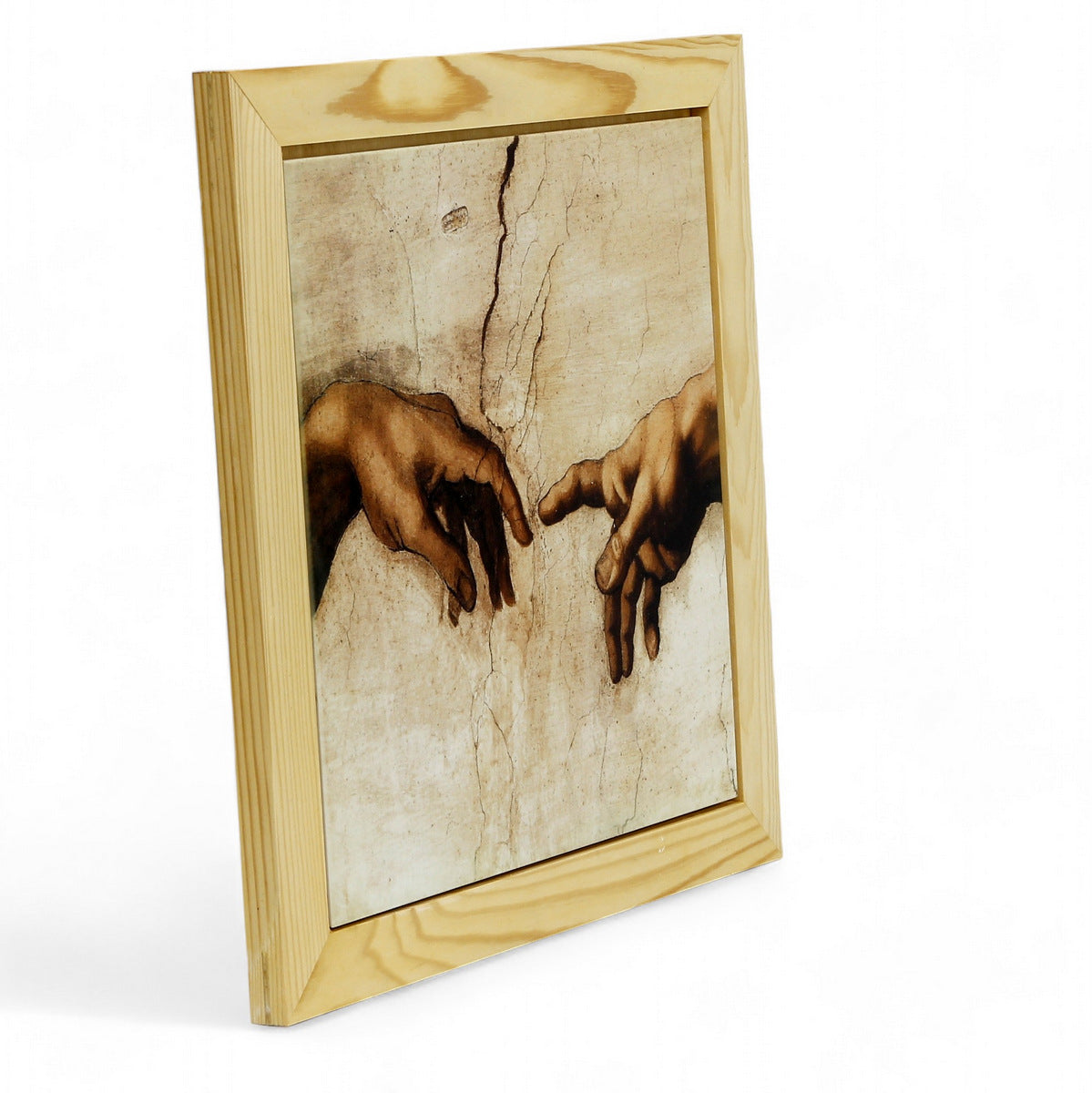 SUBLIMART: Affresco Ceramic Tile - Opera "Creation of Adam" detail by Michelangelo