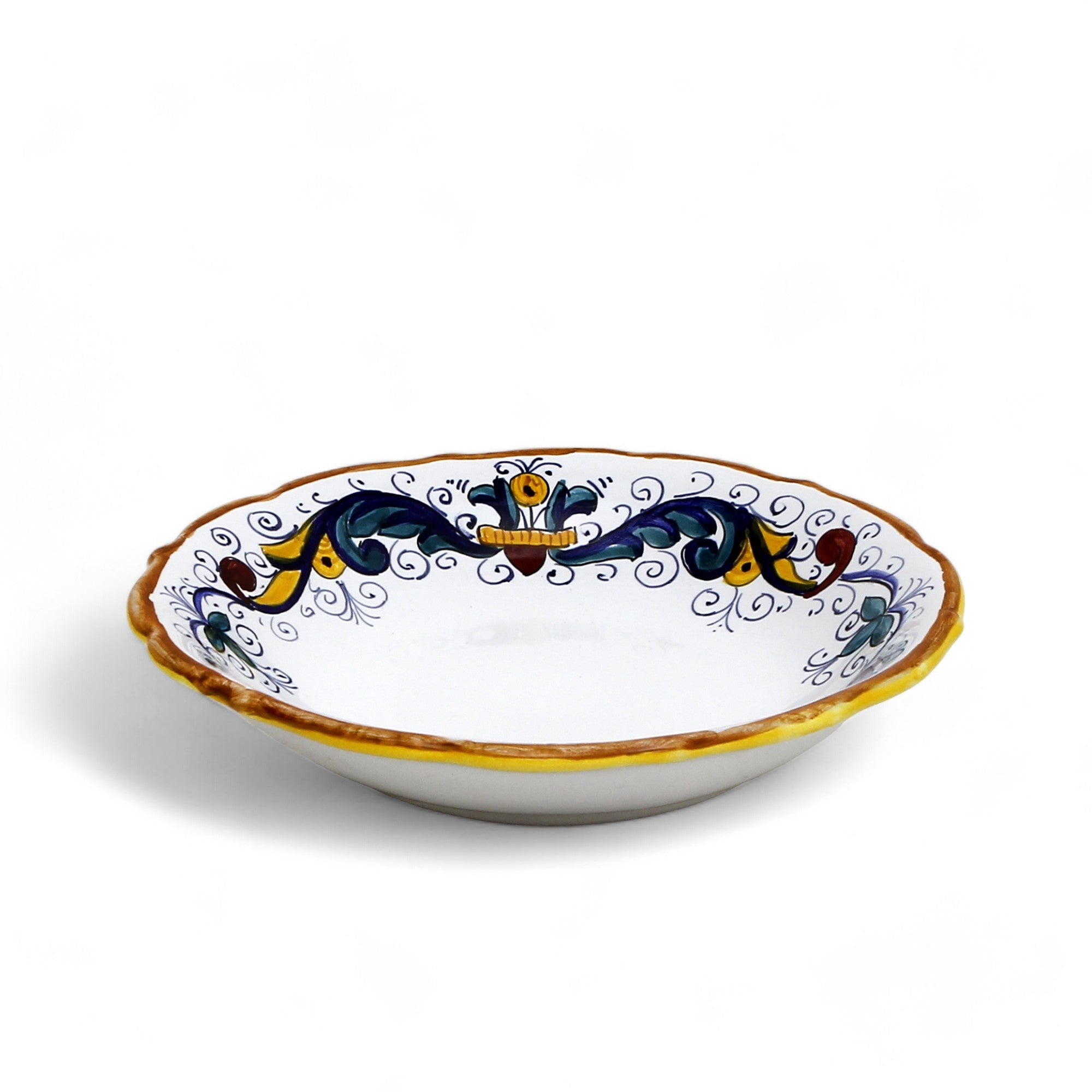 RICCO DERUTA: Outlet Special! The perfectly sized Cereal/Pasta Bowl Fluted Rim (8"Ø) - SET OF 4 PCS