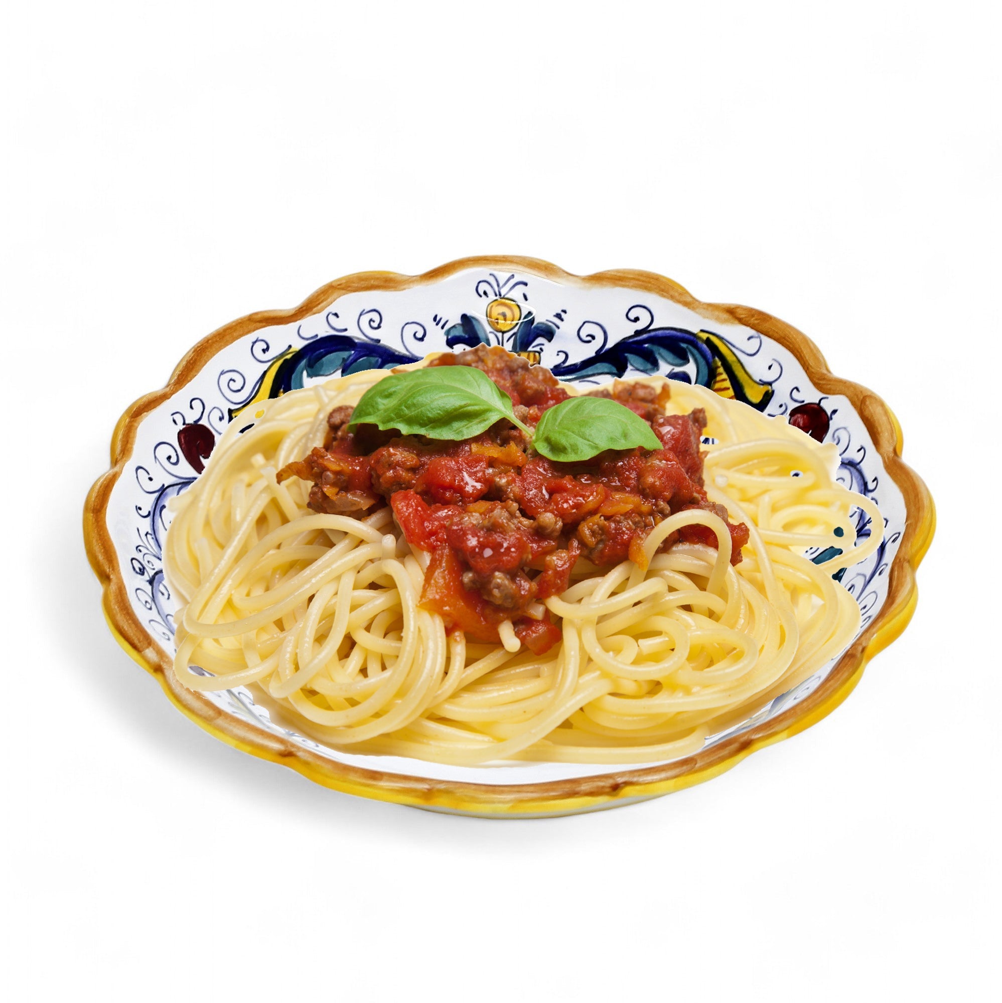 RICCO DERUTA: Outlet Special! The perfectly sized Pasta/Soup Bowl Fluted Rim (9.5"Ø )
