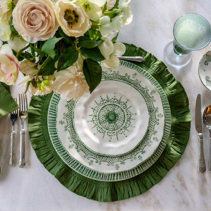 ARTE ITALICA: Burano Green Salad / Dessert Plate