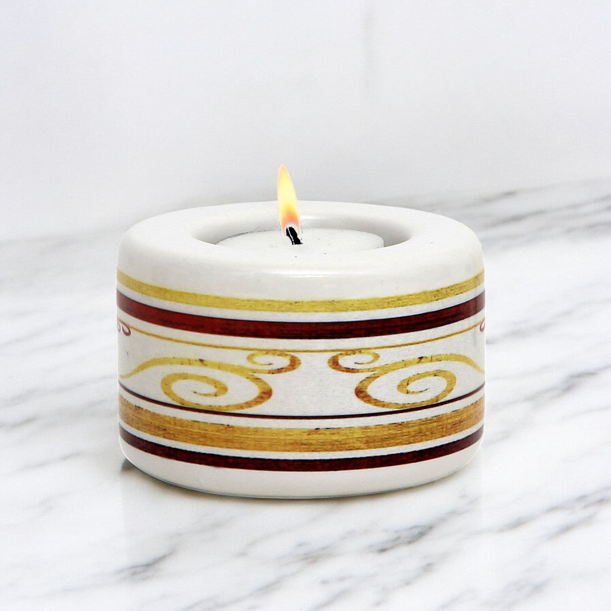 SUBLIMART: Ceramic Tealight in Mario Bruno Design #6405