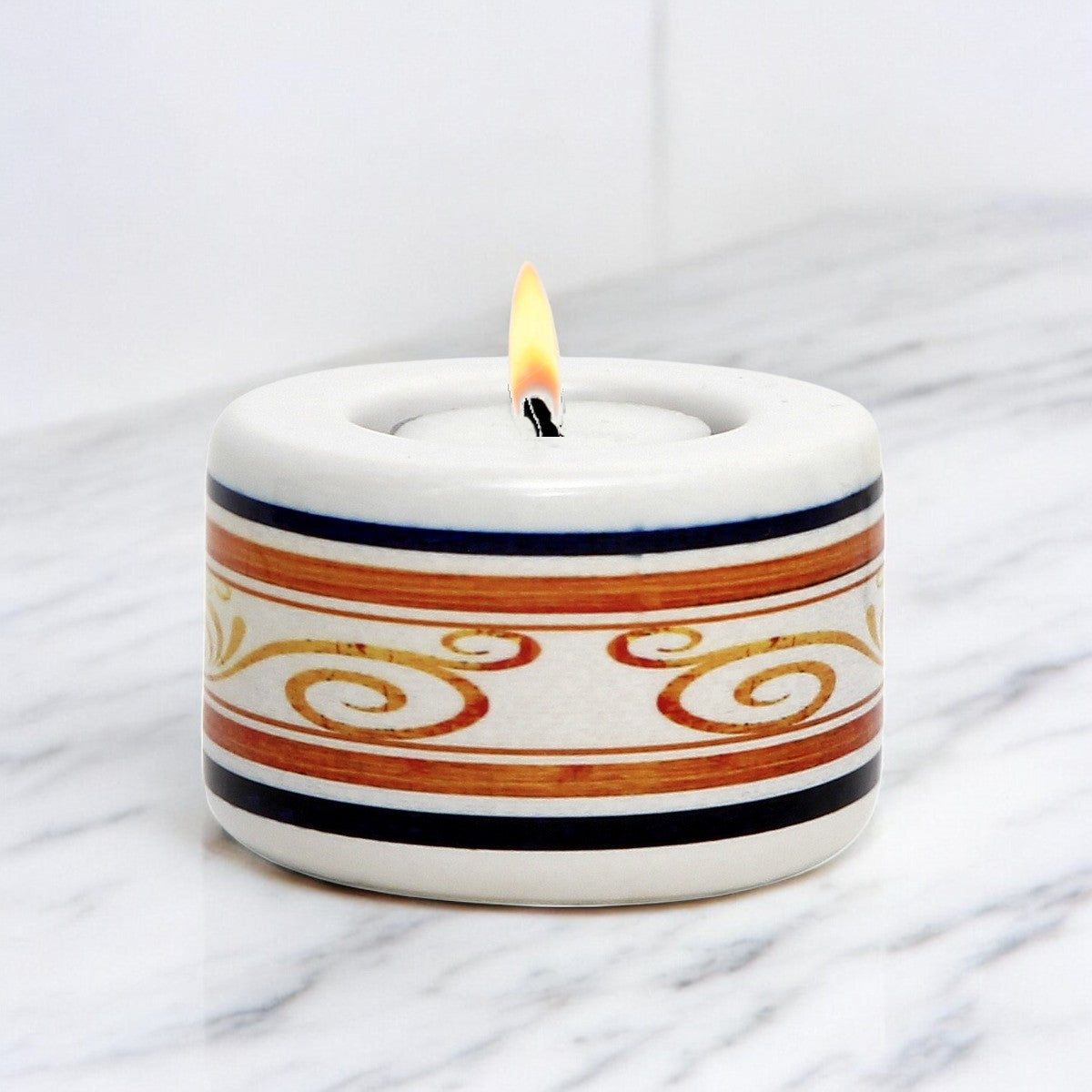 SUBLIMART: Ceramic Tealight in Mario Bruno Design #6416