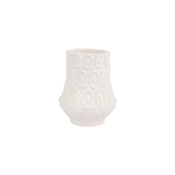 VIETRI: Tessere Round Oval Bud Vase