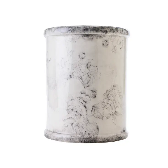 ARTE ITALICA: Giulietta Utensil Holder Gray/White
