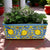 TOSCANA PLANTER: Rectangular Tuscan Jardiniere - Strong Terracotta indoor/outdoor - CAPRI Design