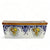 TOSCANA PLANTER: Rectangular Tuscan Jardiniere - Strong Terracotta indoor/outdoor - Fruttina Retina Blu