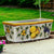 TOSCANA PLANTER: Rectangular Tuscan Jardiniere - Strong Terracotta indoor/outdoor - Tuscania Design