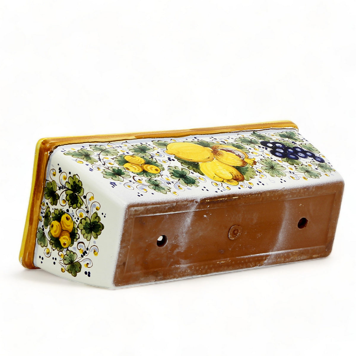 TOSCANA PLANTER: Rectangular Tuscan Jardiniere - Strong Terracotta indoor/outdoor - Tuscania Design