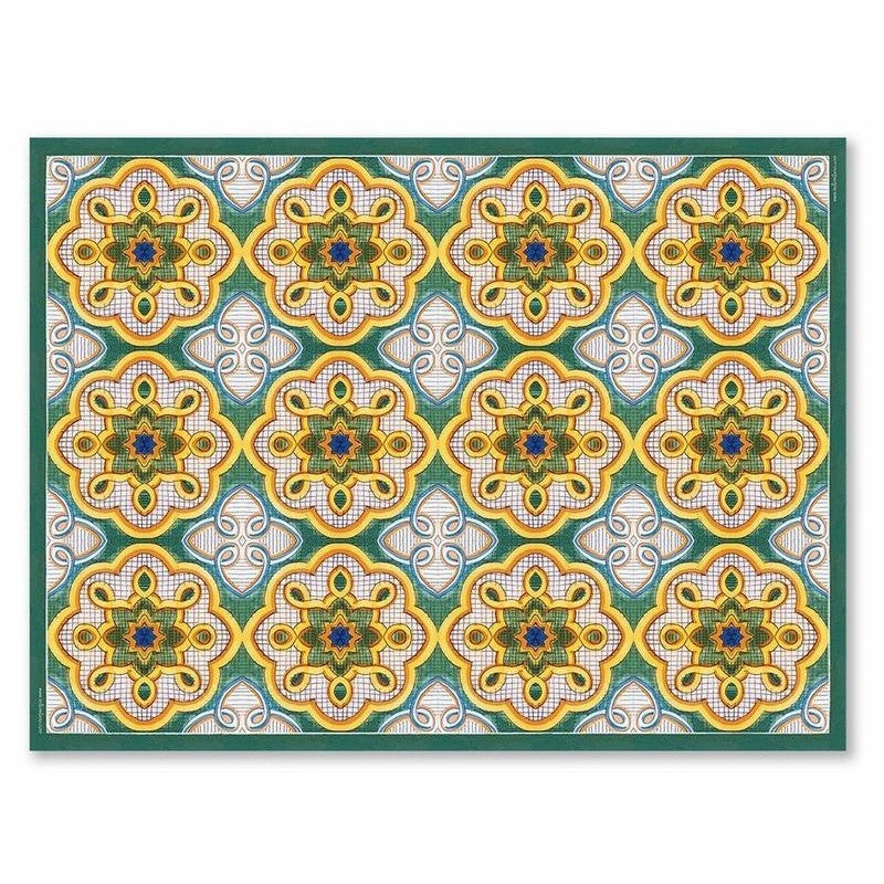 ITALIAN DREAM: Set of 4 Placemats + 4 Coasters - Design VIETRI/D - artisticaitalian.com