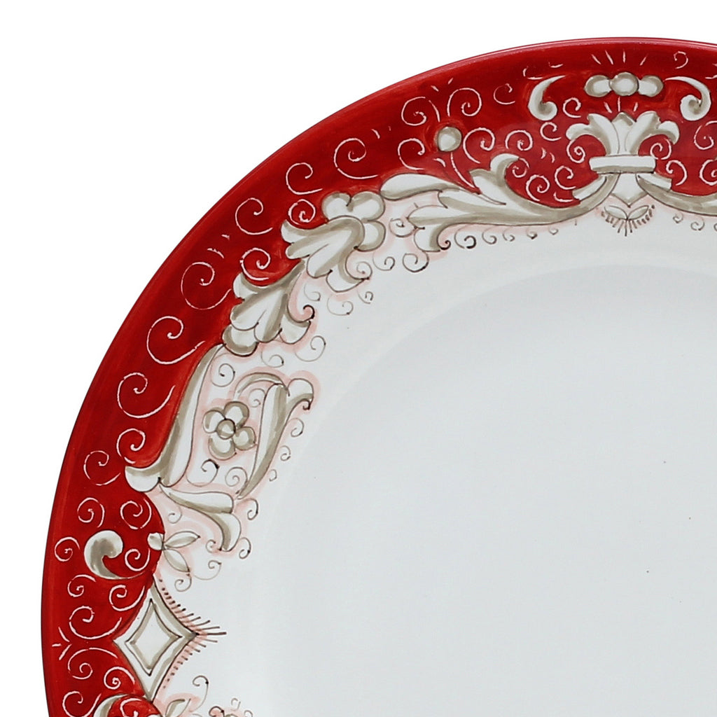 DERUTA COLORI: 3 Pieces Place Setting Bundle - RED - artisticaitalian.com