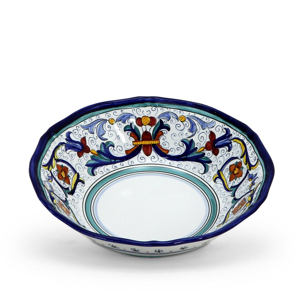 VECCHIA DERUTA: Salad Bowl (Medium) [R] - artisticaitalian.com