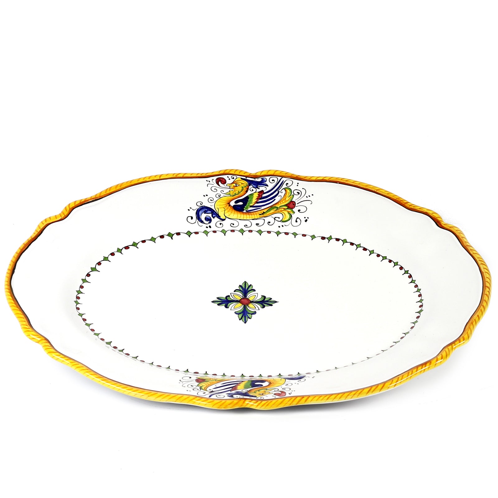 RAFFAELLESCO LITE: Serving Oval Turkey Platter - artisticaitalian.com