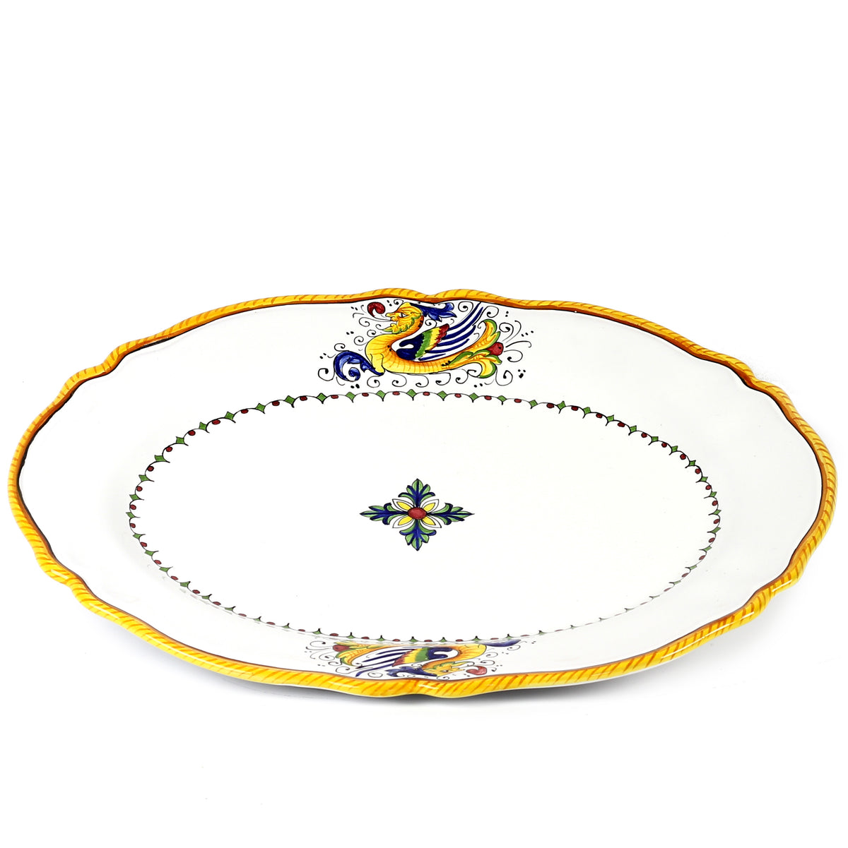 RAFFAELLESCO LITE: Serving Oval Platter - artisticaitalian.com