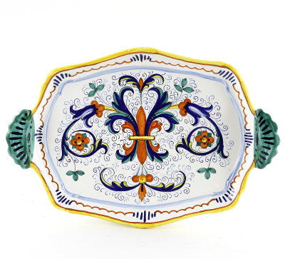 RICCO DERUTA: Scalloped Deluxe Tray - artisticaitalian.com