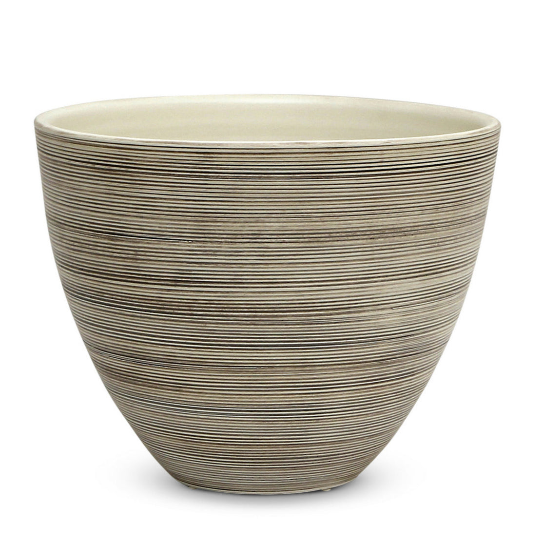 SABBIA TOSCANA: Round Planter Cachepot - artisticaitalian.com