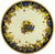 CERAMIC STONE TABLE + IRON BASE: BRINDISI Design^ - Hand Painted in Deruta, Italy. - artisticaitalian.com
