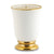 DERUTA ORO: Deluxe Precious Bell Cup Candle with Pure Gold Rim - artisticaitalian.com