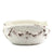 SCAVO ROBBIANA: Squared Centerpiece with Della Robbia bass relief motifs - artisticaitalian.com