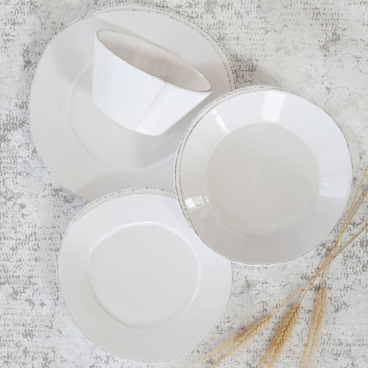 VIETRI: Lastra Four-Piece Place Setting - artisticaitalian.com