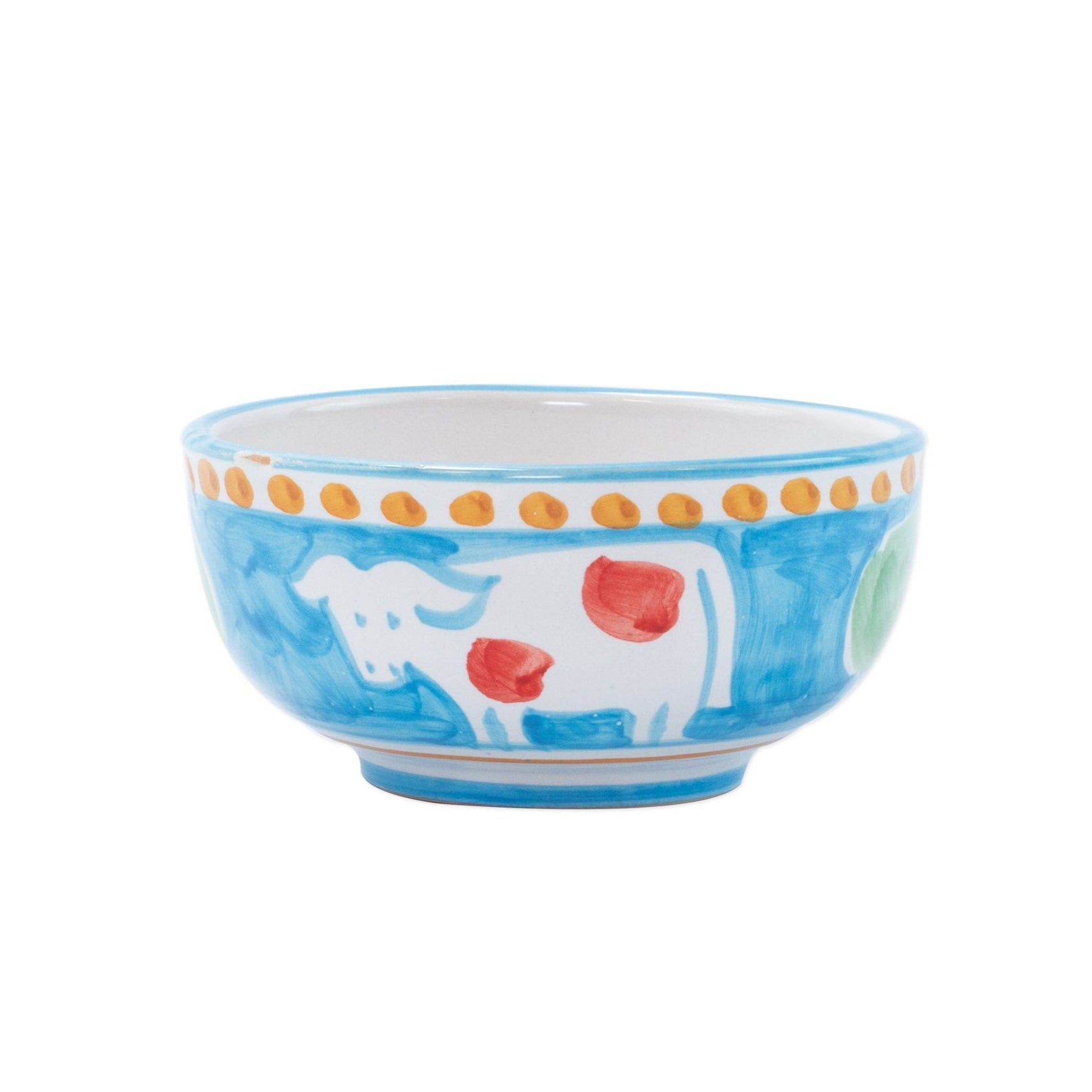 VIETRI: CAMPAGNA Mucca Cereal/Soup Bowl - artisticaitalian.com