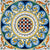 ANTICA DERUTA: Large Hand Painted Ceramic Authentic Deruta Tile - artisticaitalian.com